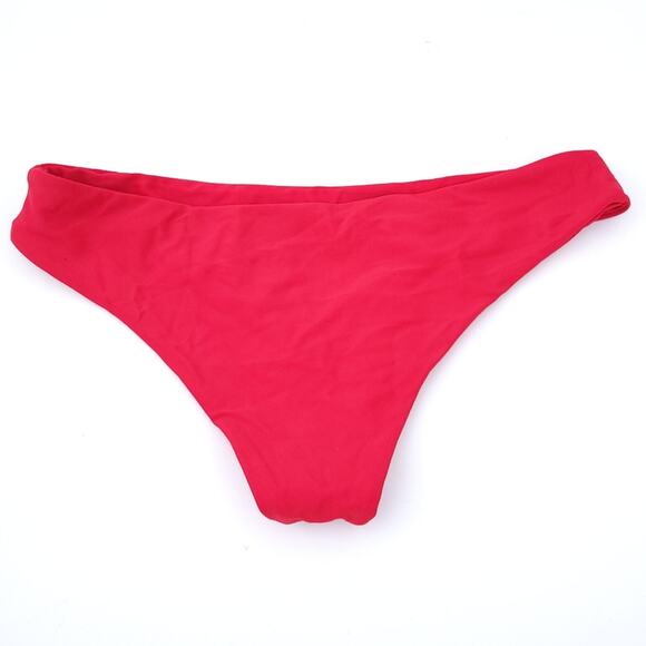 Red Bathing Suit Cheeky Small Swimsuit Bikini Bottom, Sexy Excellent Condition - Picture 1 of 4